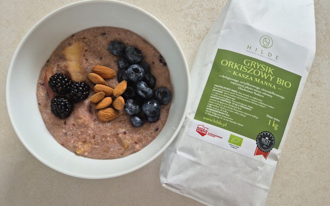 Grysik orkiszowy – zdrowa alternatywa dla kaszy manny